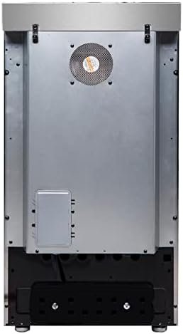 FORNO Loiano Full Electric 24 Inch. Freestanding Range and Oven with 4 Electric Burners Ceramic Cooktop - 2.3 Cu.Ft. Stainless Steel Oven with Control Knobs and Pro-Style Handle FORNO Loiano Full Electric 24 Inch. Freestanding Range and Oven with 4 Electric Burners Ceramic Cooktop - 2.3 Cu.Ft. Stainless Steel Oven with Control Knobs and Pro-Style Handle