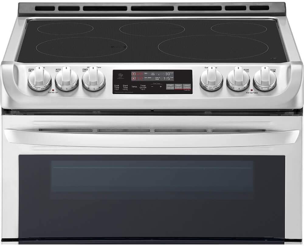 LG LTE4815ST 7.3 Cu. Ft. Stainless Double Oven Electric Range