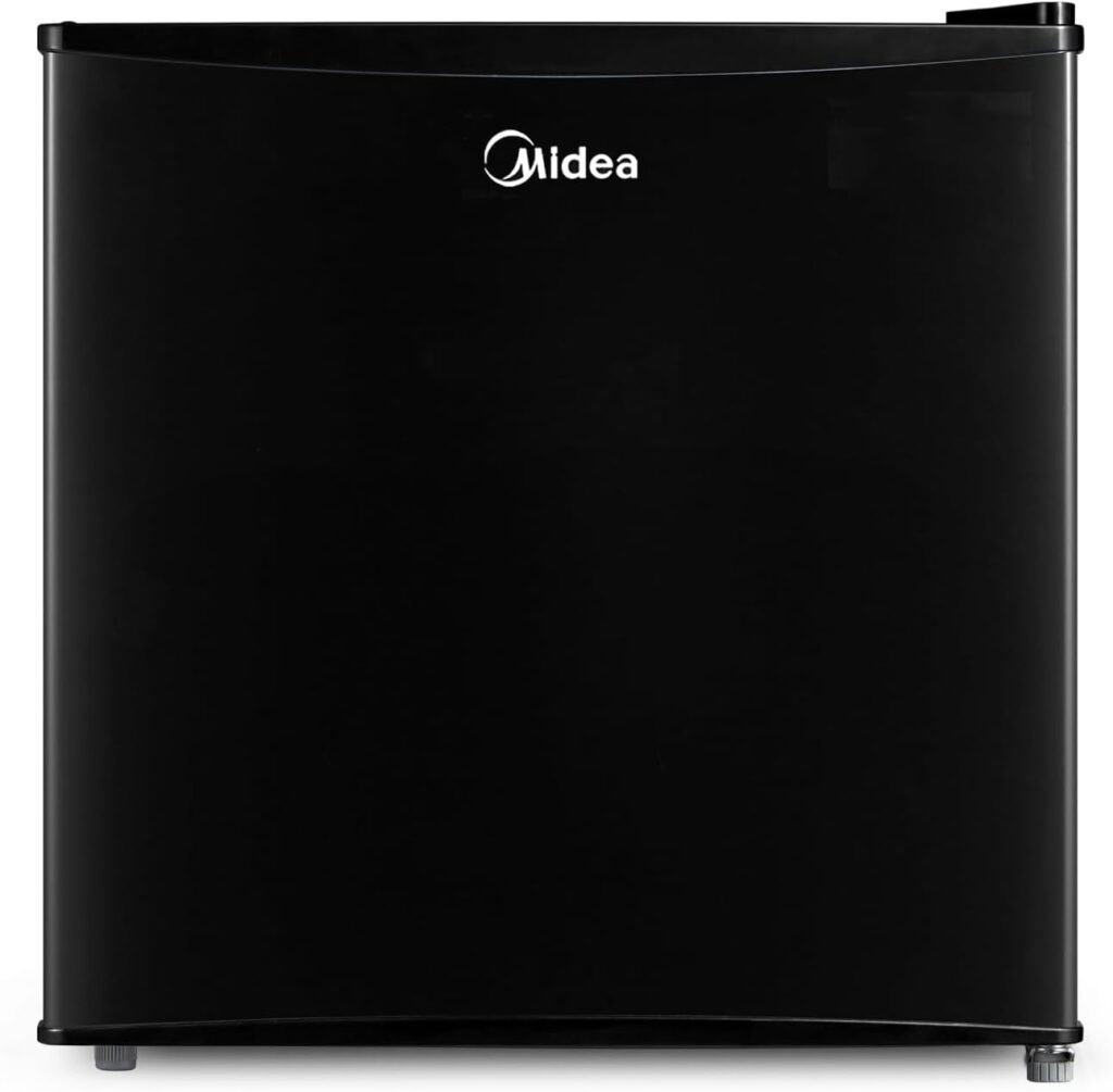 Midea MRU03M2ABB Upright Freezer Large Black, 3.0 Cubic Feet