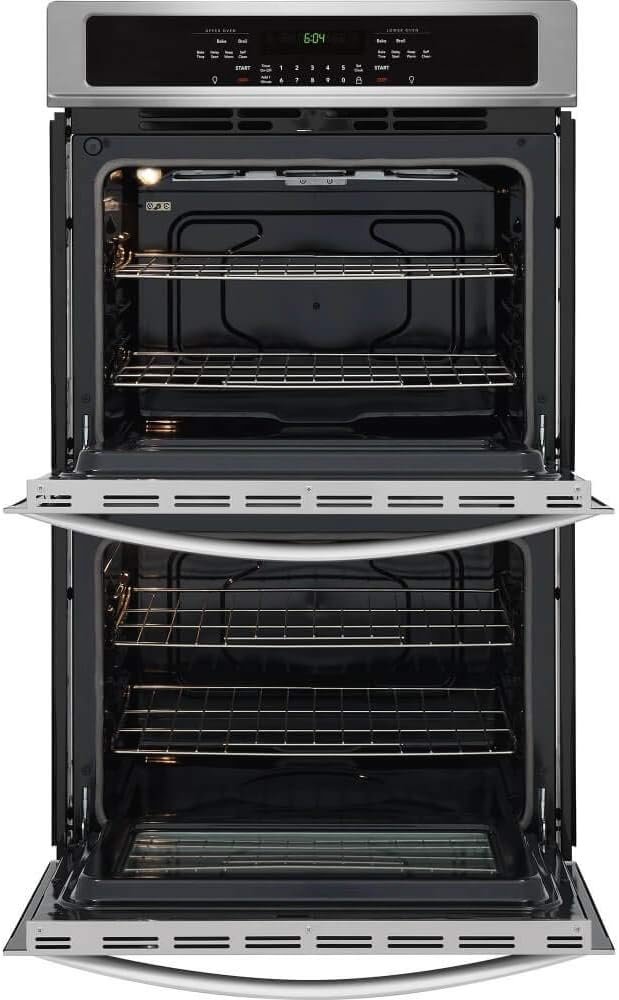 Frigidaire FFET2726TS 27 Inch 7.6 cu. ft. Total Capacity Electric Double Wall Oven with 2 Oven Racks, in Stainless Steel