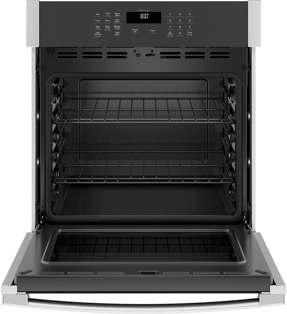 GE JKS3000SNSS 4.3 cu.ft. Stainless-Steel Built-in Single Wall Oven