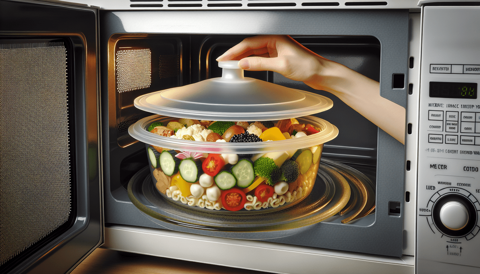 How Can I Prevent Food From Splattering In The Microwave?