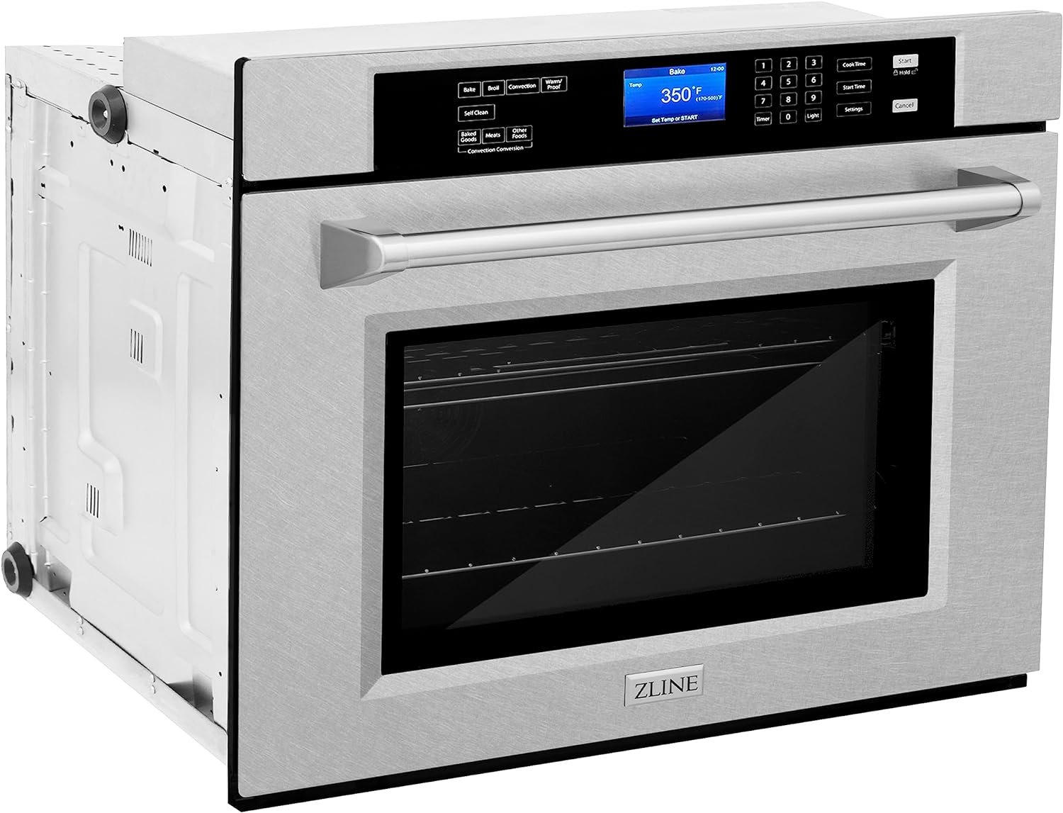 ZLINE 30 Professional Single Wall Oven with Self Clean and True Convection in Fingerprint Resistant Stainless Steel (AWSS-30)