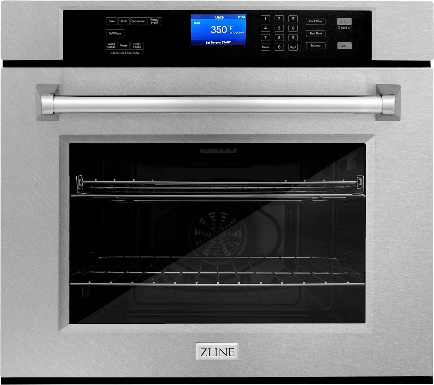 ZLINE 30 Professional Single Wall Oven with Self Clean and True Convection in Fingerprint Resistant Stainless Steel (AWSS-30)