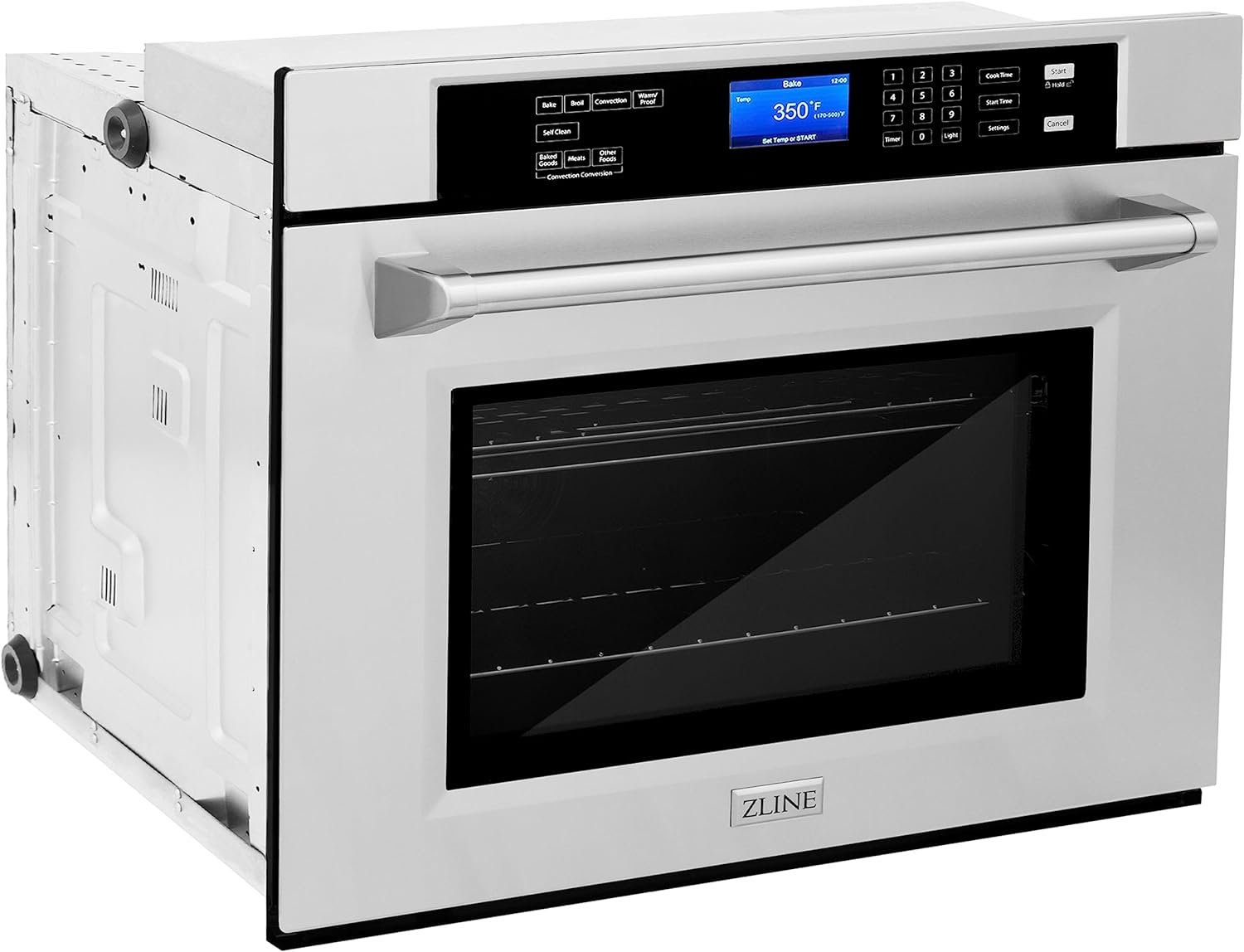 ZLINE 30 Professional Single Wall Oven with Self Clean and True Convection in Stainless Steel (AWS-30)