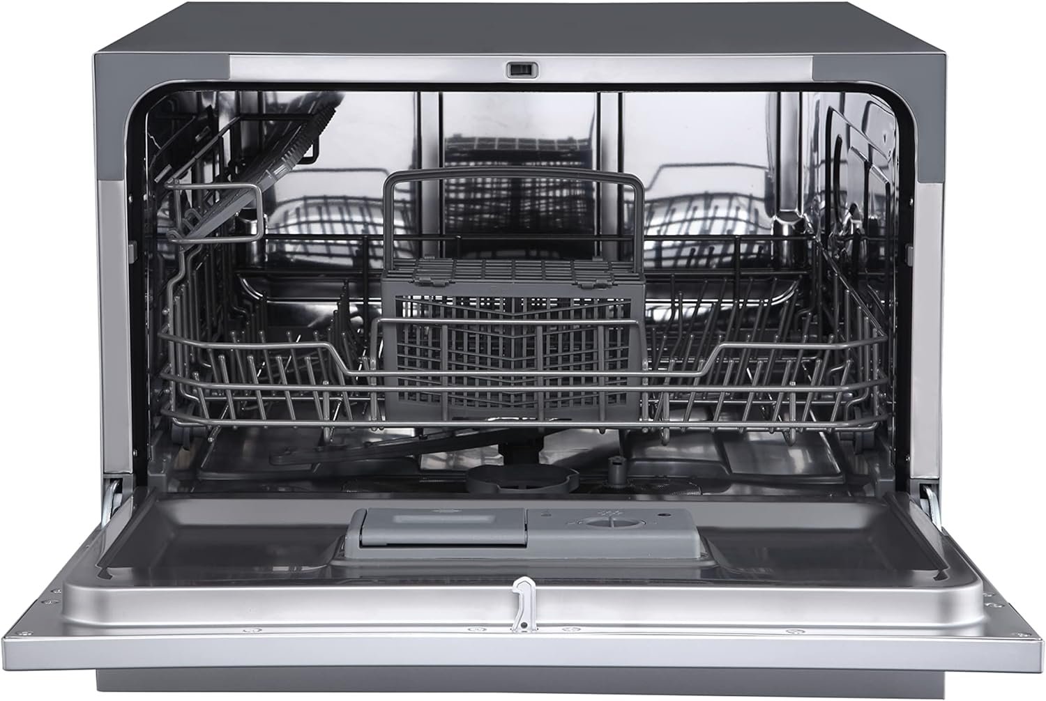 EdgeStar DWP62BL 6 Place Setting Portable Countertop Dishwasher - Black