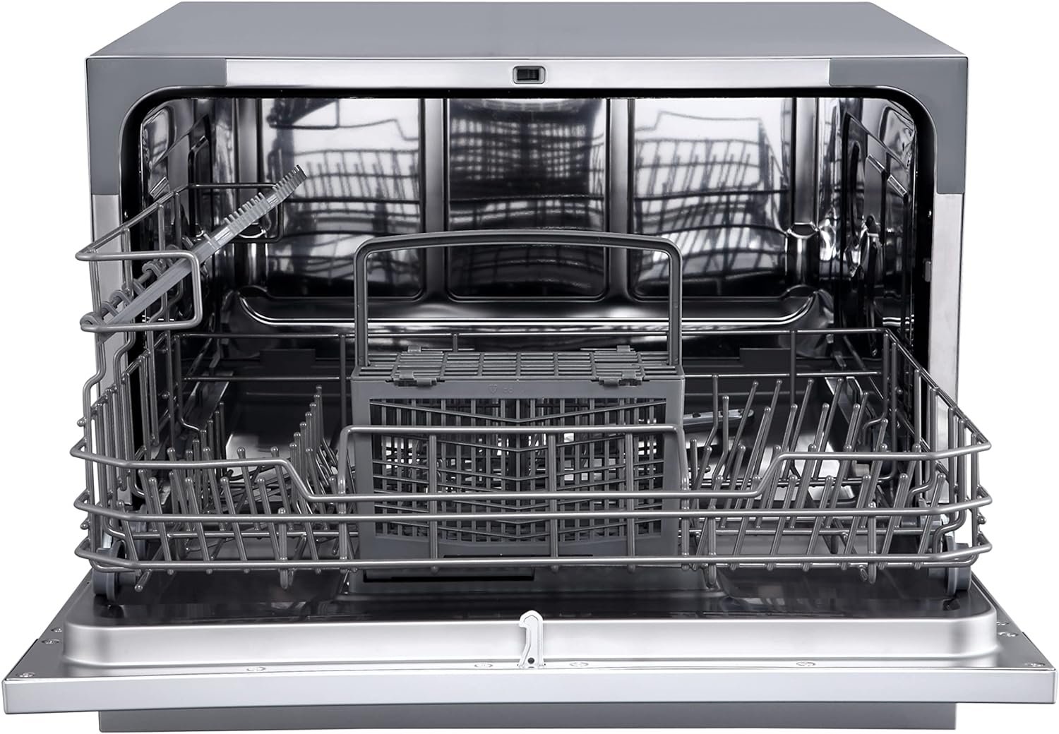 EdgeStar DWP62WH 6 Place Setting Portable Countertop Dishwasher - White