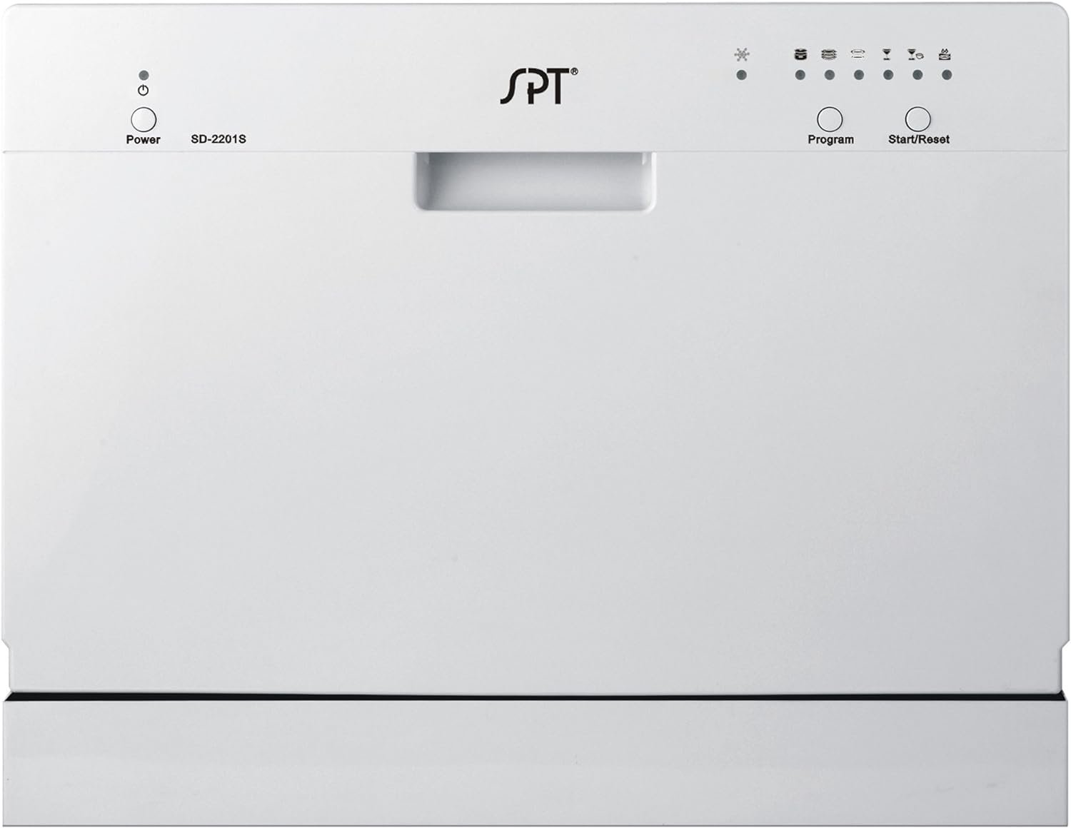 SPT Countertop Dishwasher, White