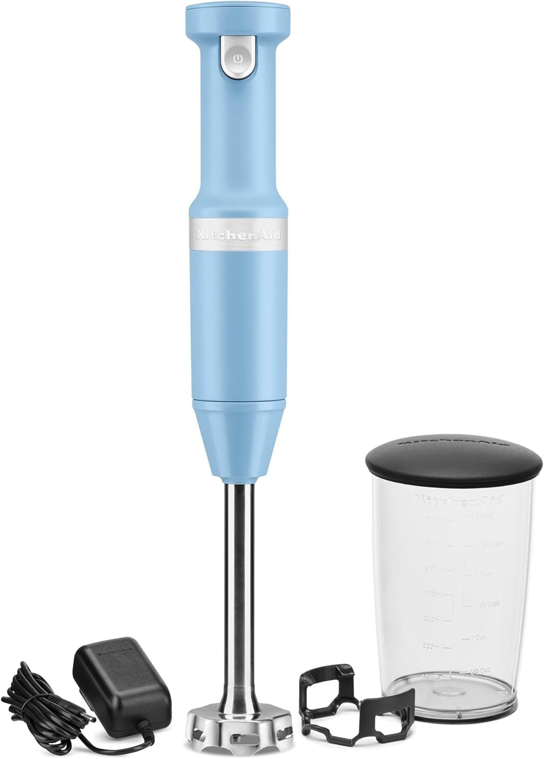 KitchenAid Cordless Variable Speed Hand Blender - KHBBV53, Blue Velvet